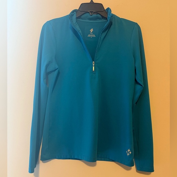 4 All by Jofit Long-Sleeved, 1/4 Zip Mock Pullover - Size Small - Picture 1 of 5